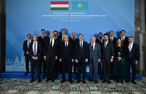 قاسىم-جومارت توقاەۆ قازاق-ماجار ينۆەستيتسيالىق دوڭگەلەك ۇستەلىنە قاتىستى