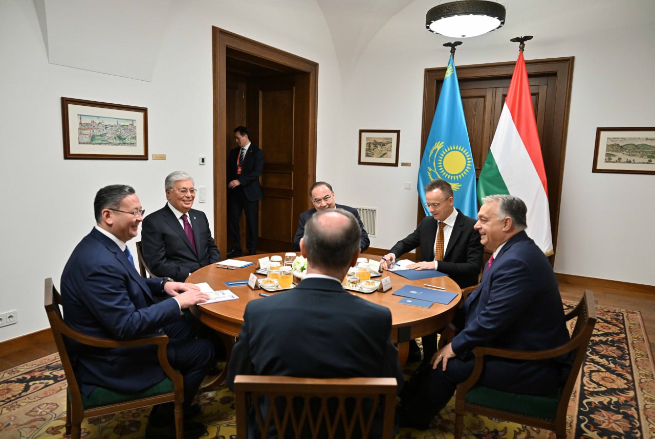 قاسىم-جومارت توقاەۆ بۋداپەشتتە ۆيكتور وربانمەن كەلىسسوز جۇرگىزدى