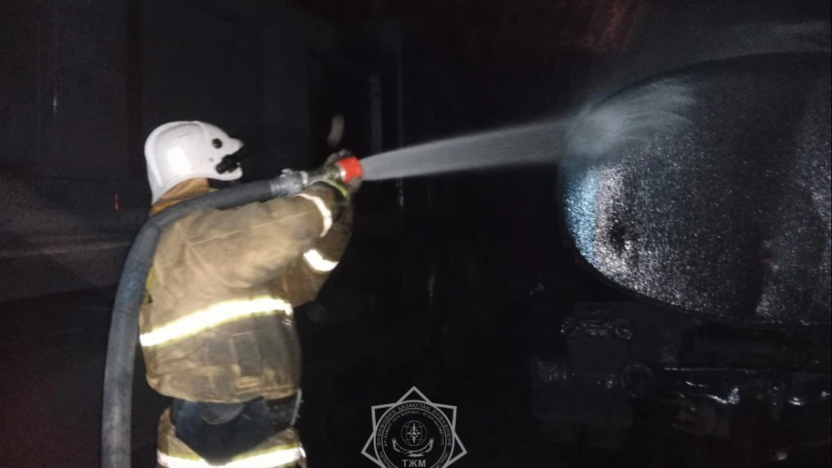 تجم قۇتقارۋشىلارى 5 اۆتوكولىكتى ورتتەن قورعاپ قالدى