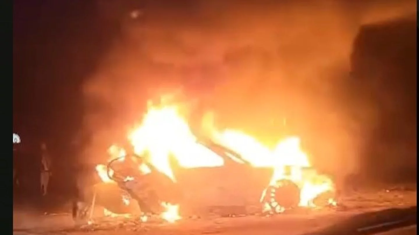 جامبىل وبلىسىندا بالالى كەلىنشەك تىرىدەي ورتەنىپ كەتكەن