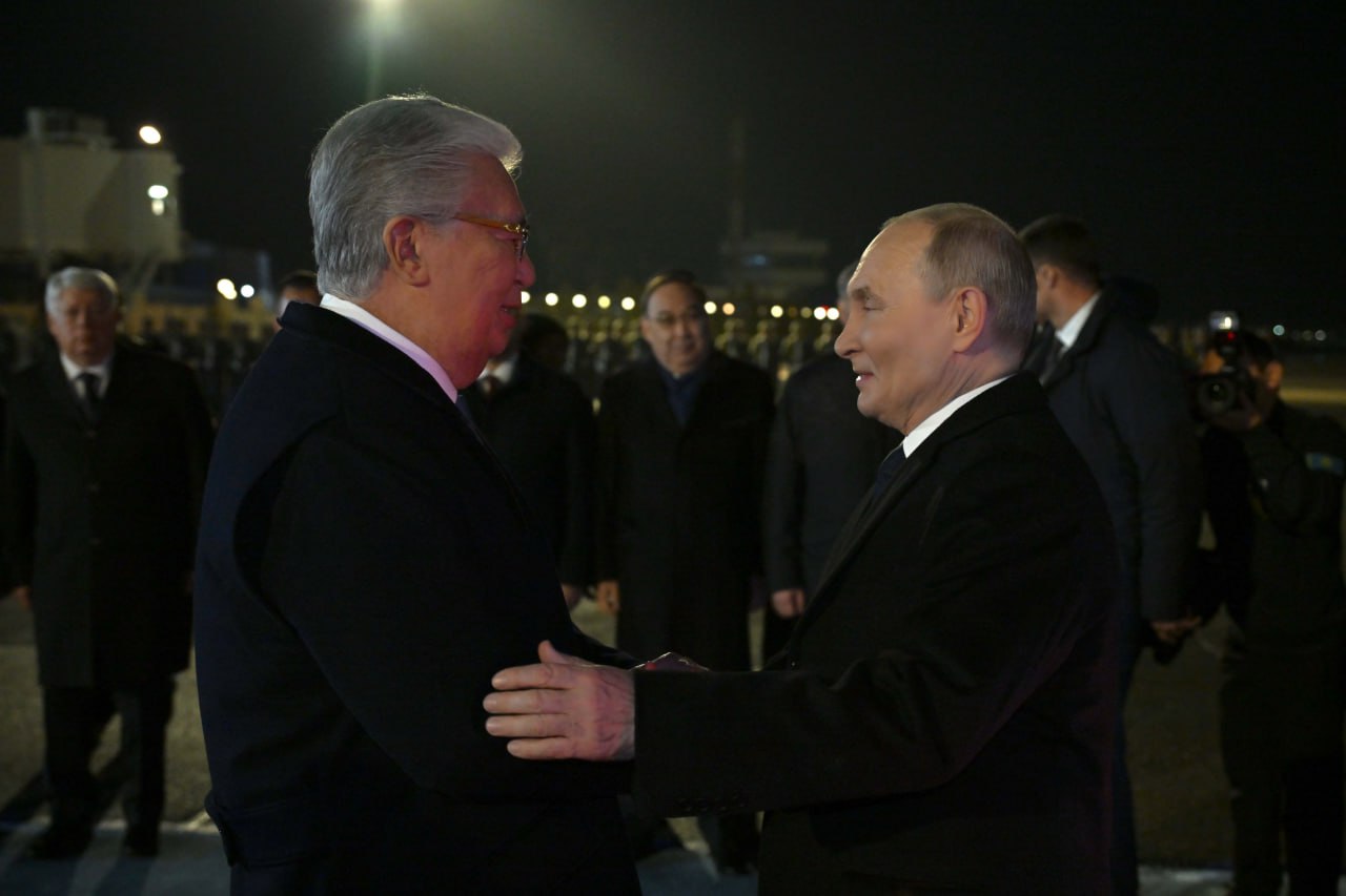 ۆلاديمير پۋتين قازاقستانعا مەملەكەتتىك ساپارمەن كەلدى