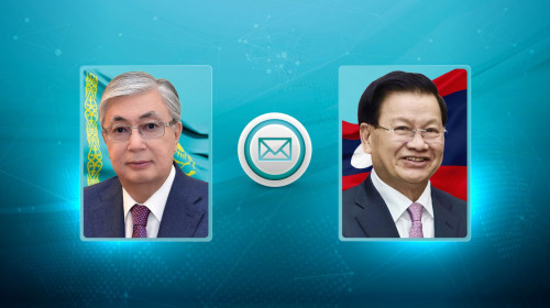 قاسىم-جومارت توقاەۆ لاوس پرەزيدەنتىن تاۋەلسىزدىك كۇنىمەن قۇتتىقتادى