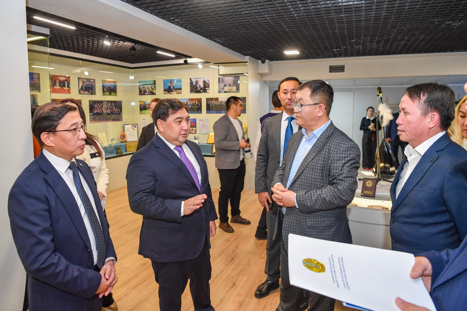 جۋرناليستەر مەملەكەتتىك قىزمەت ىستەرى اگەنتتىگىنىڭ جۇمىسىمەن تانىستى