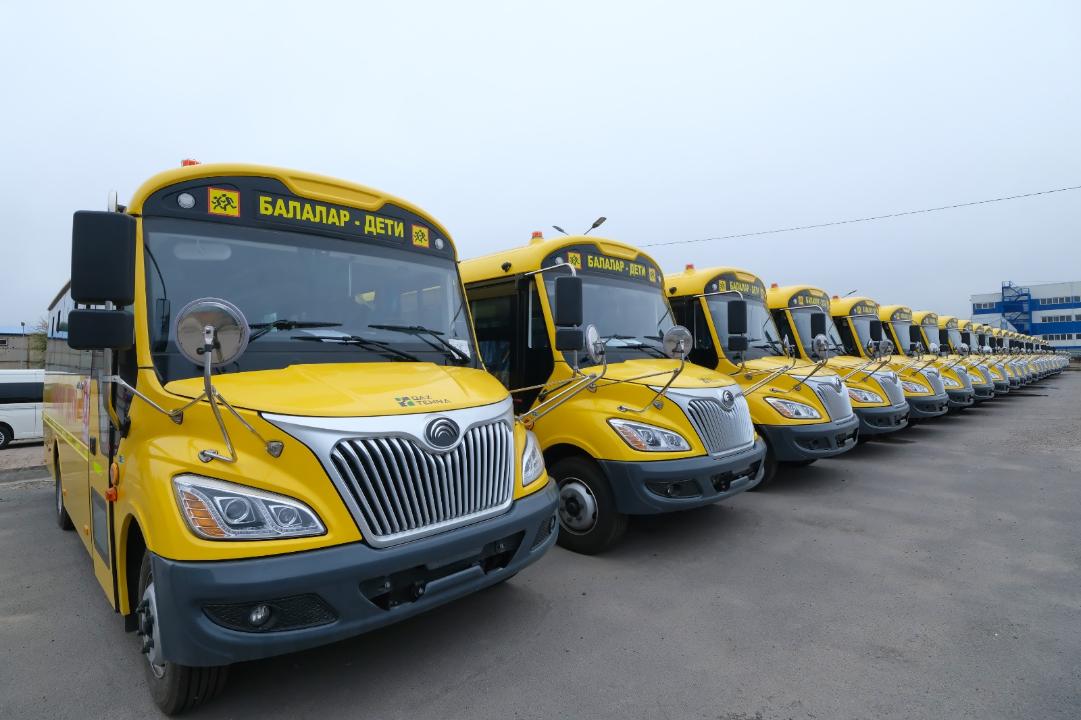 الماتى مەكتەپتەرى جاڭا اۆتوبۋستارمەن تولىعادى