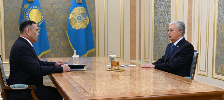 مەملەكەت باسشىسى ۇلتتىق قاۋىپسىزدىك كوميتەتىنىڭ توراعاسىن قابىلدادى