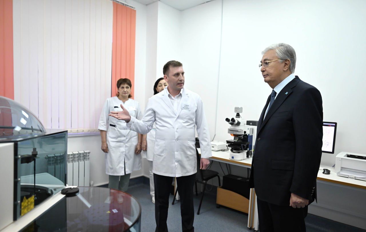 پرەزيدەنت اقتوبە وبلىستىق پەريناتالدىق ورتالىعىن ارالادى