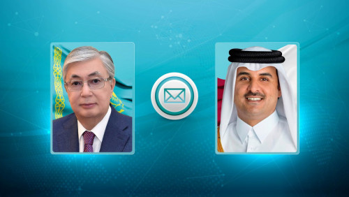 پرەزيدەنت قاتار امىرىنە قۇتتىقتاۋ جەدەلحاتىن جولدادى