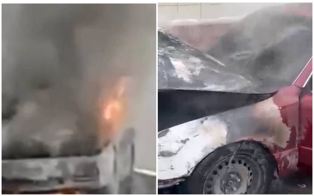 الماتى اۋەجايىندا كولىك ورتەنگەن