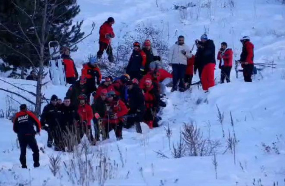 تۇركيادا قار كوشكىنى استىندا قالعان سپورتشى كوز جۇمدى