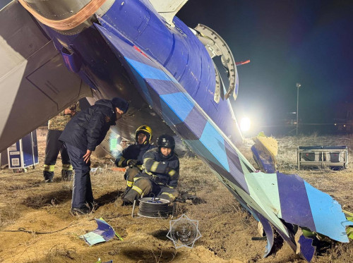 اقتاۋ ماڭىندا قۇلاعان ۇشاقتىڭ قارا جاشىگى تابىلدى