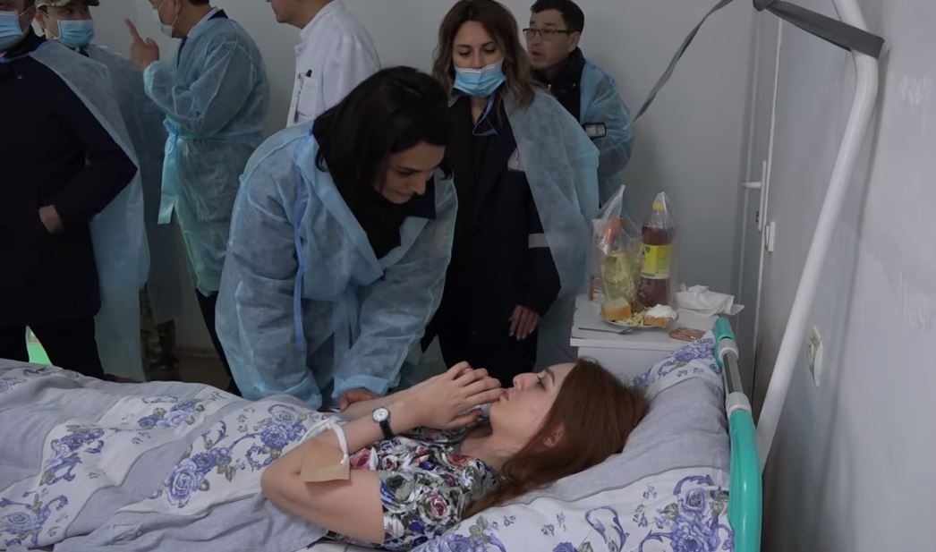 ۇشاق اپاتىنان امان قالعان ستيۋاردەسسانىڭ ۆيدەوسى پايدا بولدى