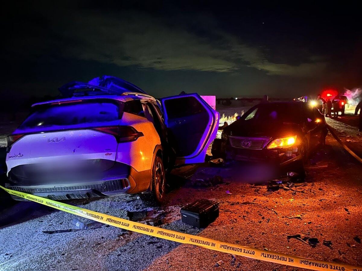 پاۆلودار وبلىسىندا جانتۇرشىگەرلىك جول اپاتىنان 3 ادام قازا تاپتى