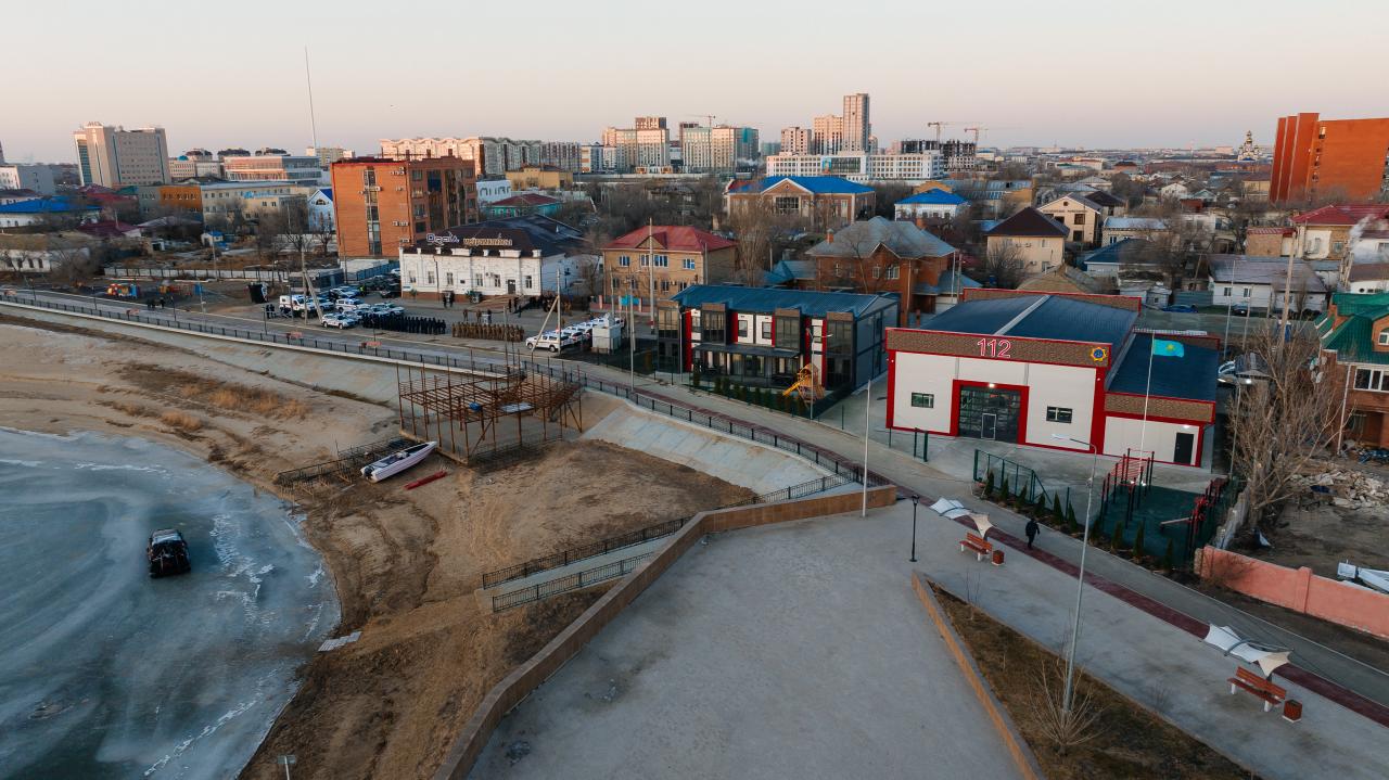 جايىق جاعالاۋىنداعى قۇتقارۋ ستانساسى