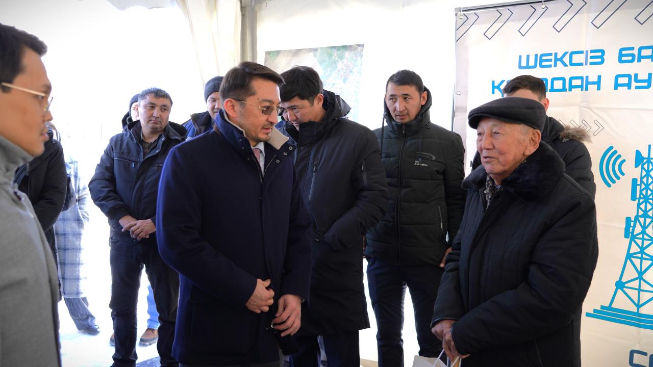 100-دەن استام اۋىل سىمسىز ينتەرنەتكە قوسىلادى