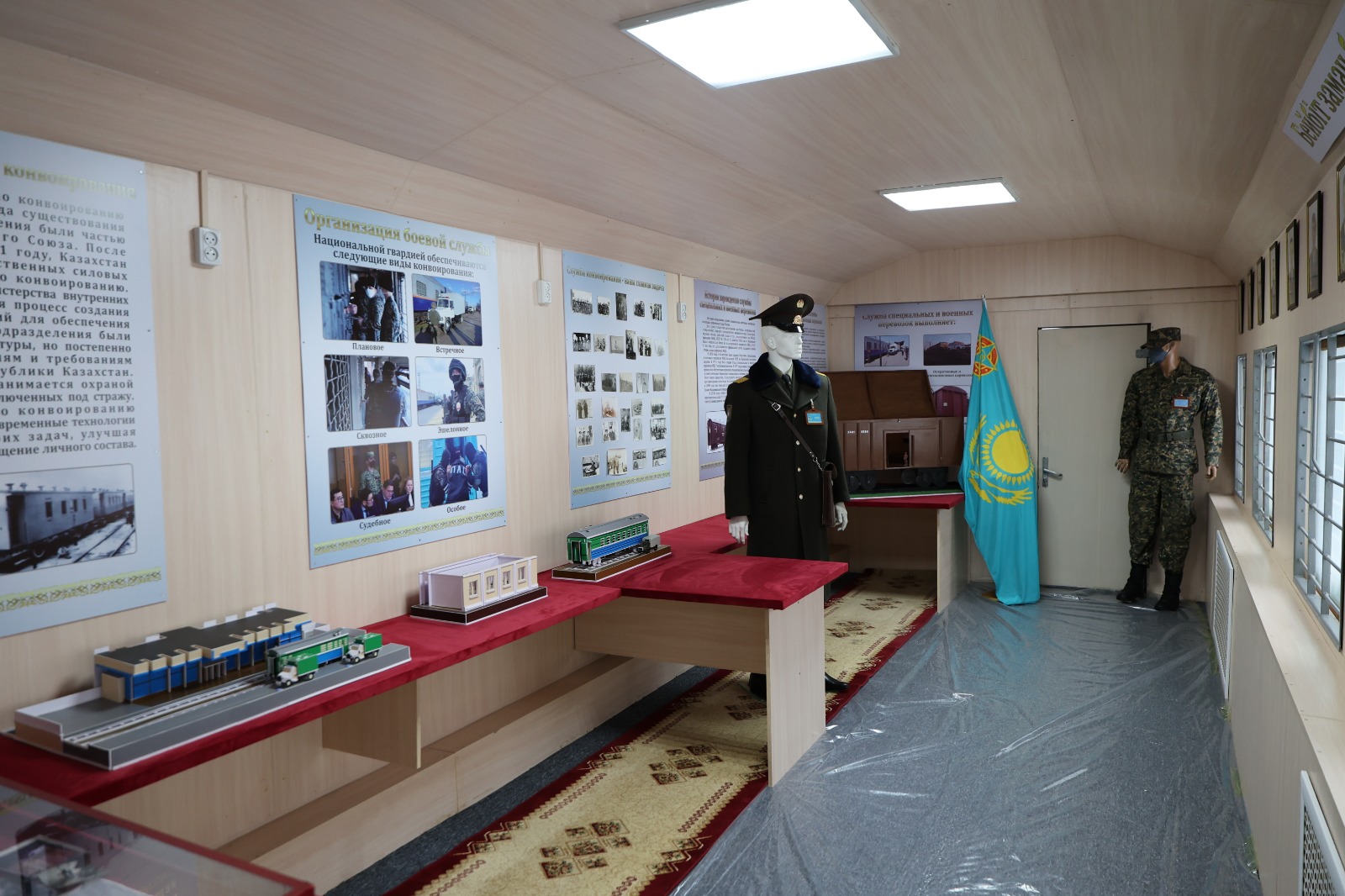 اسكەري بولىمدەگى ۆاگون-مۋزەي