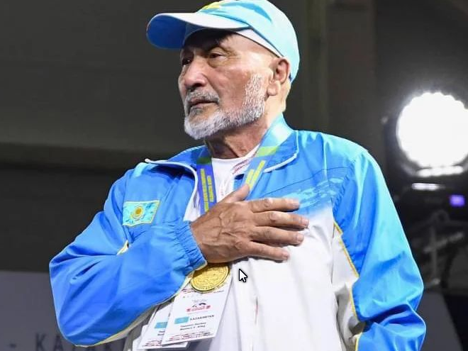 قاراعاندىلىق سپورتشى 75 جاسىندا الەم چەمپيوناتىنا قاتىسپاقشى