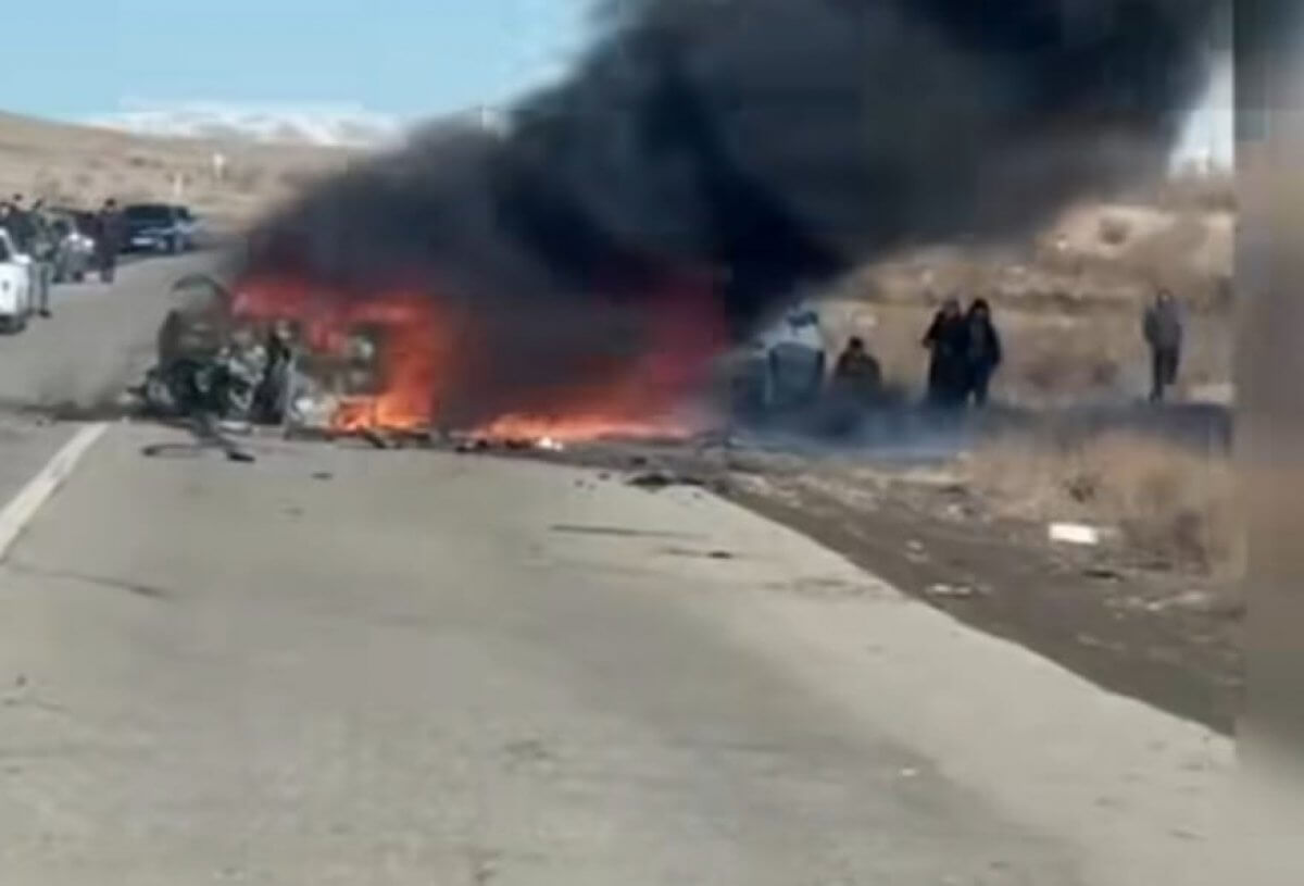 تۇركىستان وبلىسىندا جول اپاتىنان التى ادام قازا تاپتى