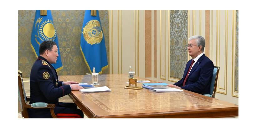 ەرجان سادەنوۆ پرەزيدەنتكە ەلدەگى كريمينوگەندىك جاعدايدى باياندادى