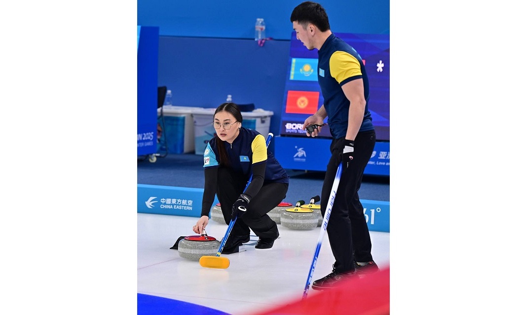 قازاقستان قىسقى ازيا ويىندارىندا كەرلينگتەن ەكىنشى رەت جەڭىسكە جەتتى