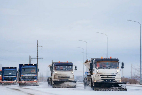 كاسىپورىن تاس جولدى قاردان تازالاۋعا قولداۋ كورسەتتى