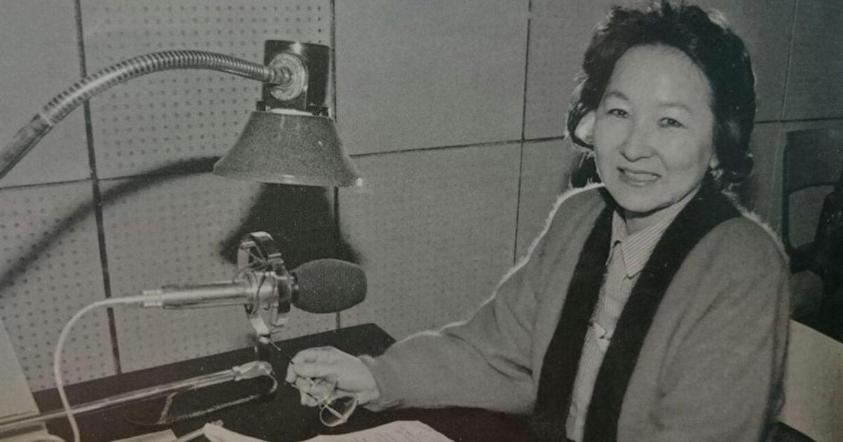 قازاق راديوسىنىڭ ساندۋعاشى ساۋىق جاقانوۆا 80 جاستا