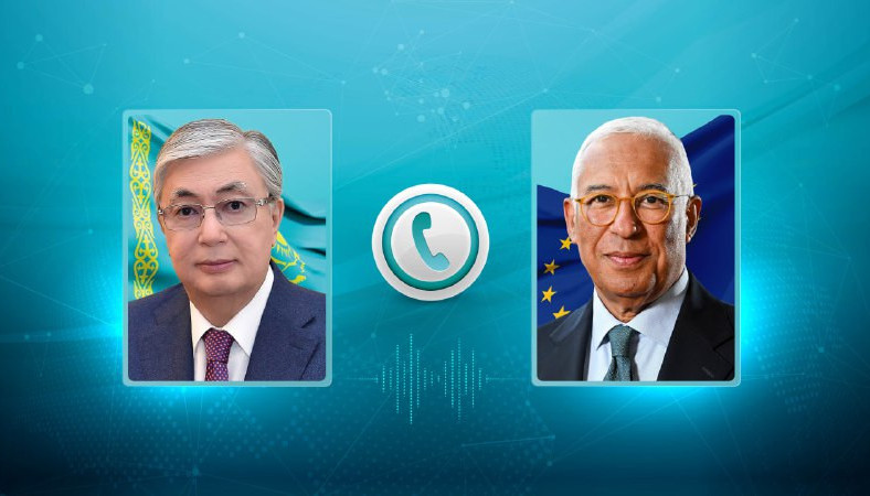 توقاەۆ ەۋروپالىق كەڭەس پرەزيدەنتىمەن تەلەفون ارقىلى سويلەستى