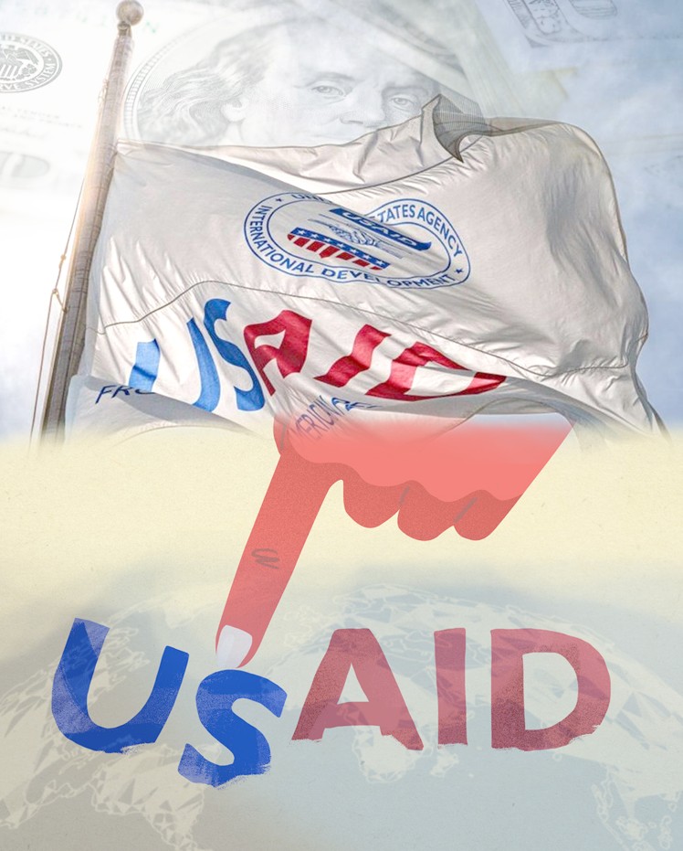 USAID جۇمىسىن توقتاتتى