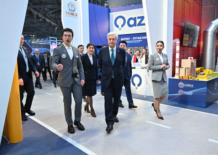 پرەزيدەنت «جۇمىسشى ماماندىقتارىنىڭ قالاسى» فەستيۆالىنە باردى