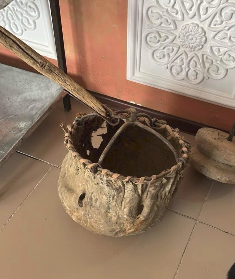 تەرىدەن جاسالعان قاۋعا