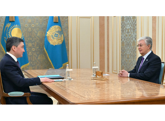 مەملەكەت باسشىسى  ولجاس بەكتەنوۆتى قابىلدادى