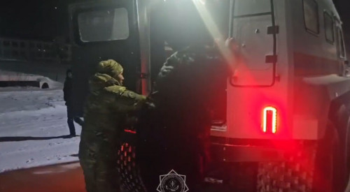 قوستانايدا 31 جولاۋشى قار قۇرساۋىنان قۇتقارىلدى