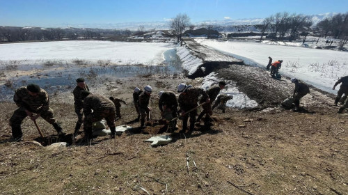 الماتى وبلىسىنداعى سۋ باسقان جول تازارتىلدى