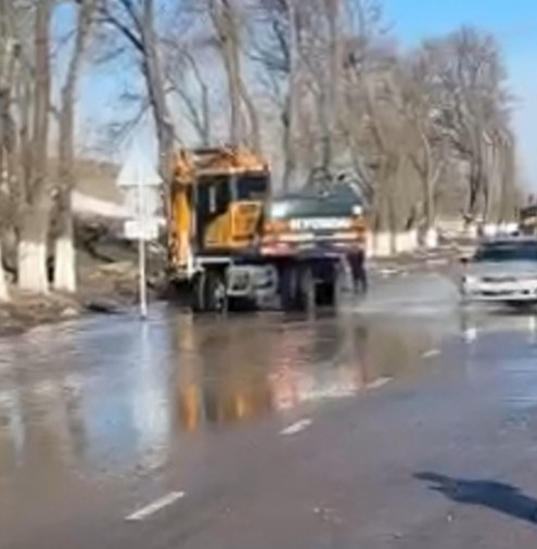 جامبىل اۋدانىندا 30 تۇرعىن ءۇيدىڭ اۋلاسىن سۋ باستى