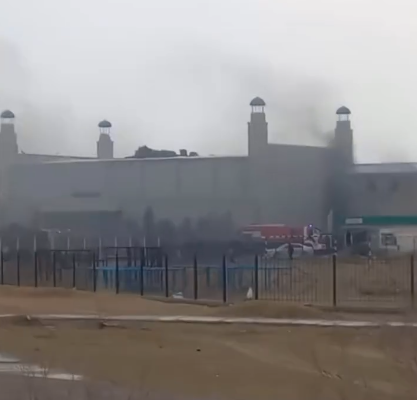 جاڭاوزەندە مەشىت ورتەنىپ, ءجاسوسپىرىم زارداپ شەكتى