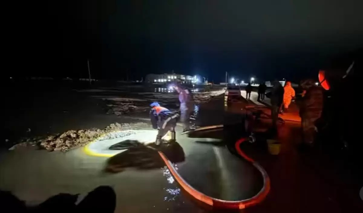 قىزىلوردا وبلىسىندا ەرىگەن قار سۋى اۋىلعا كىردى