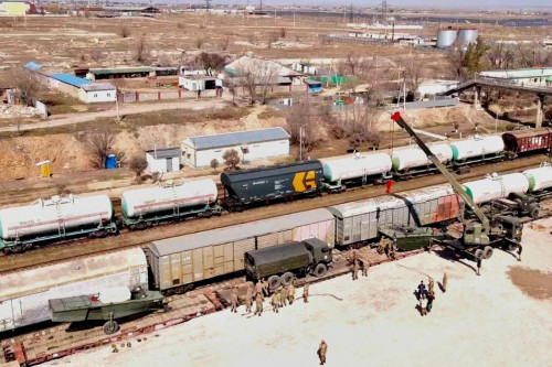 اسكەري ينجەنەرلەر ويىل وزەنىنىڭ وتكەلىن قالپىنا كەلتىرەدى