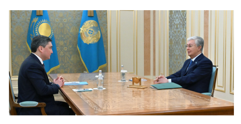 پرەزيدەنت پرەمەر-مينيستر ولجاس بەكتەنوۆتى قابىلدادى