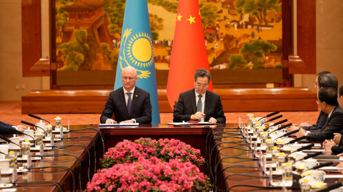 رومان سكليار قازاقستان-قىتاي ىنتىماقتاستىق كوميتەتىنىڭ وتىرىسىنا قاتىستى