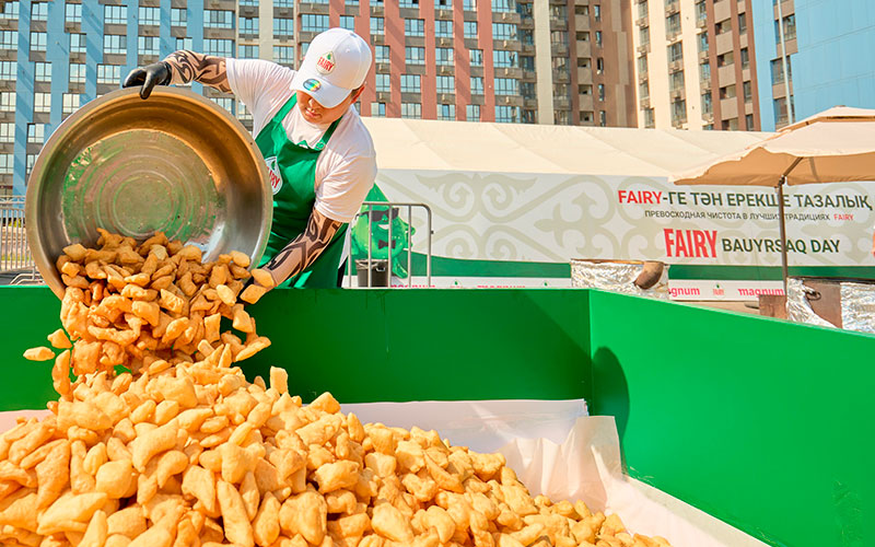 باۋىرساق پىسىرۋدەن رەكورد ورناتقان