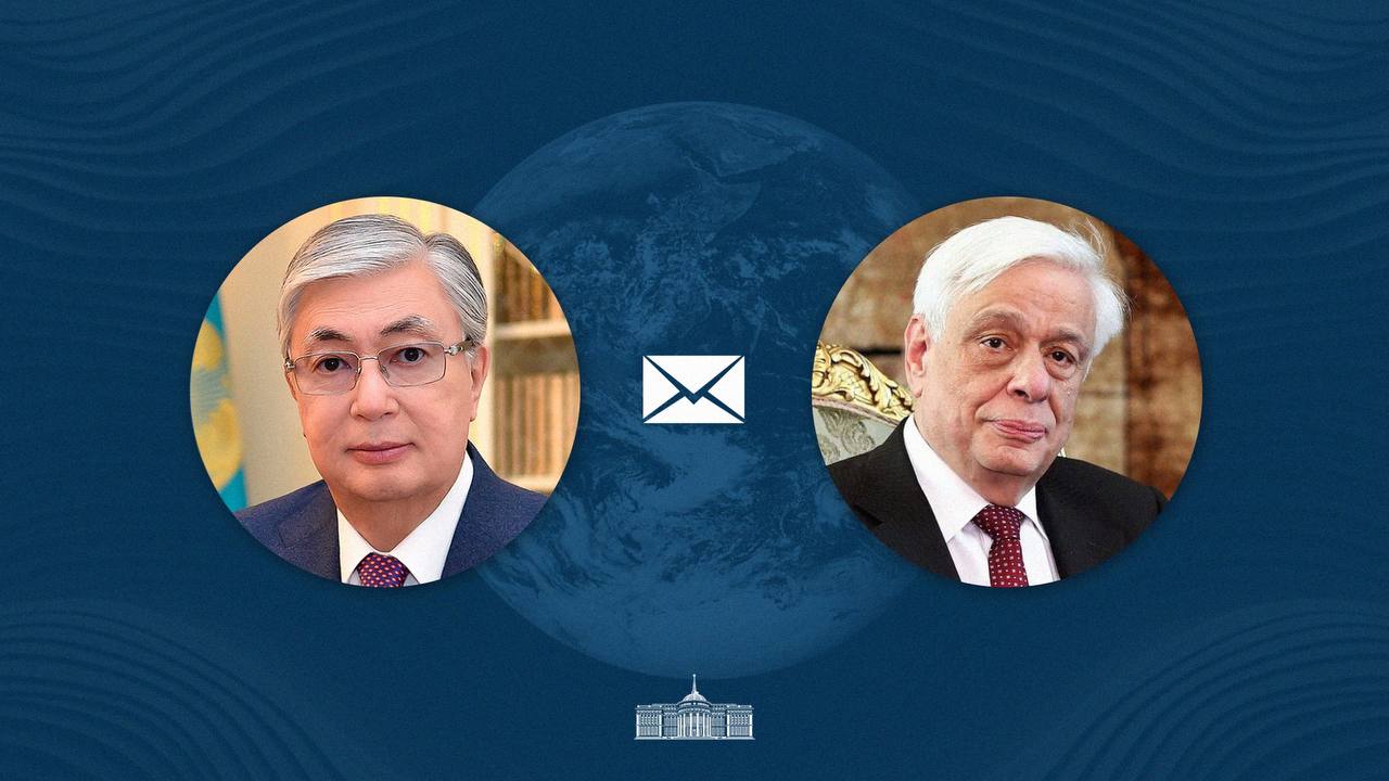 مەملەكەت باسشىسى گرەكيا پرەزيدەنتىن تاۋەلسىزدىك كۇنىمەن قۇتتىقتادى