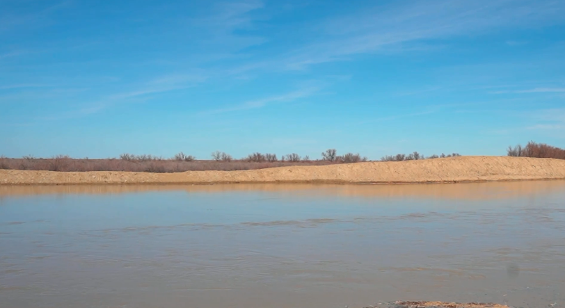 جەم وزەنىنىڭ ارناسى كەڭەيتىلدى