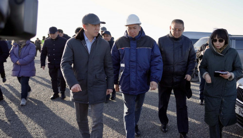 زايساندا جاڭا اۋەجاي قۇرىلىسى باستالدى