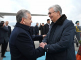 وزبەكستان پرەزيدەنتى شاۆكات ميرزيوەۆ قازاقستانعا  كەلدى