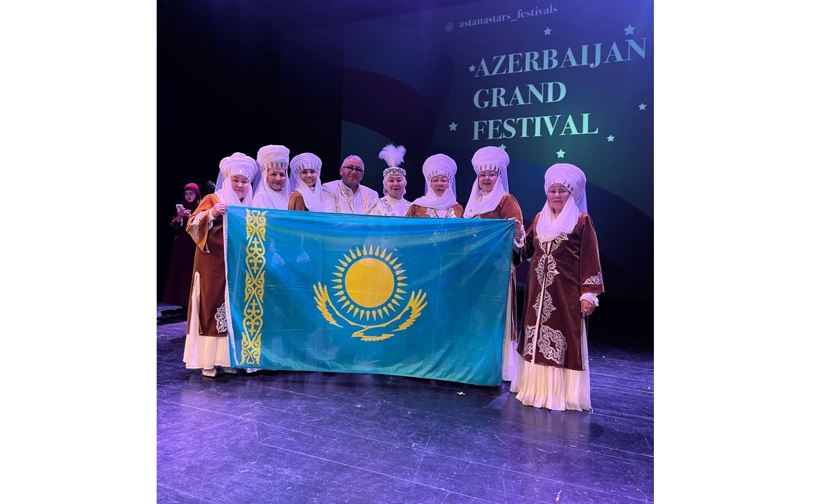 اجەلەر ءانسامبلى باكۋدە ءبىرىنشى ورىن الدى