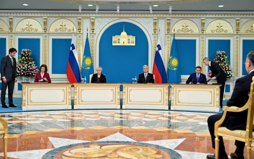 پرەزيدەنتتەر بىرلەسكەن مالىمدەمە قابىلدادى