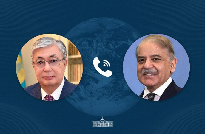 پرەزيدەنت پاكىستان پرەمەر-مينيسترىمەن تەلەفون ارقىلى سويلەستى