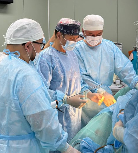  ۇلىتاۋ وبلىسىندا العاش رەت بۇيرەككە پىشاقسىز وتا جاسالدى