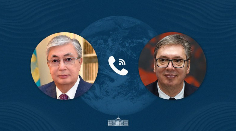 ق.توقاەۆ سەربيا پرەزيدەنتىمەن تەلەفون ارقىلى سويلەستى