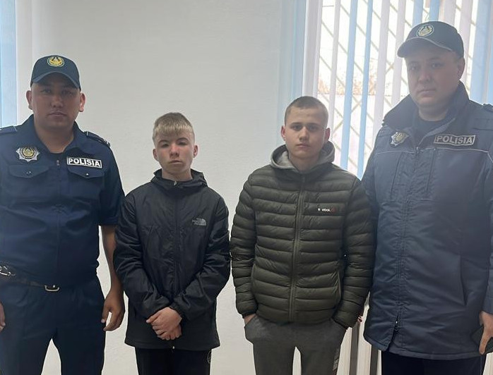 رۋدنىيداعى بالالار ورتالىعىنان قاشىپ كەتكەن ەكى ءجاسوسپىرىم تابىلدى