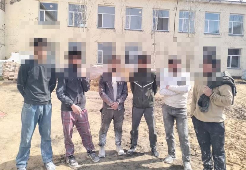 قۇرىلىستا زاڭسىز جۇمىس ىستەگەن شەتەلدىكتەر ۇستالدى